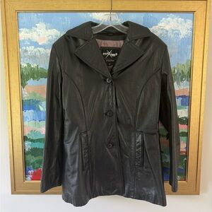 Wilsons Maxima Women's Black Leather Jacket
